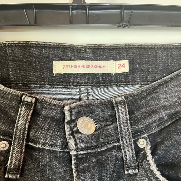 LEVI’s| 721 HIGH RISE ANKLE SKINNY WOMEN'S JEANS Size 24 - Picture 5 of 8